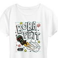 thumbnail image 3 of Star Wars - Boba Fett Scribbles - Women's Short Sleeve Classic Fit Tee, 3 of 5