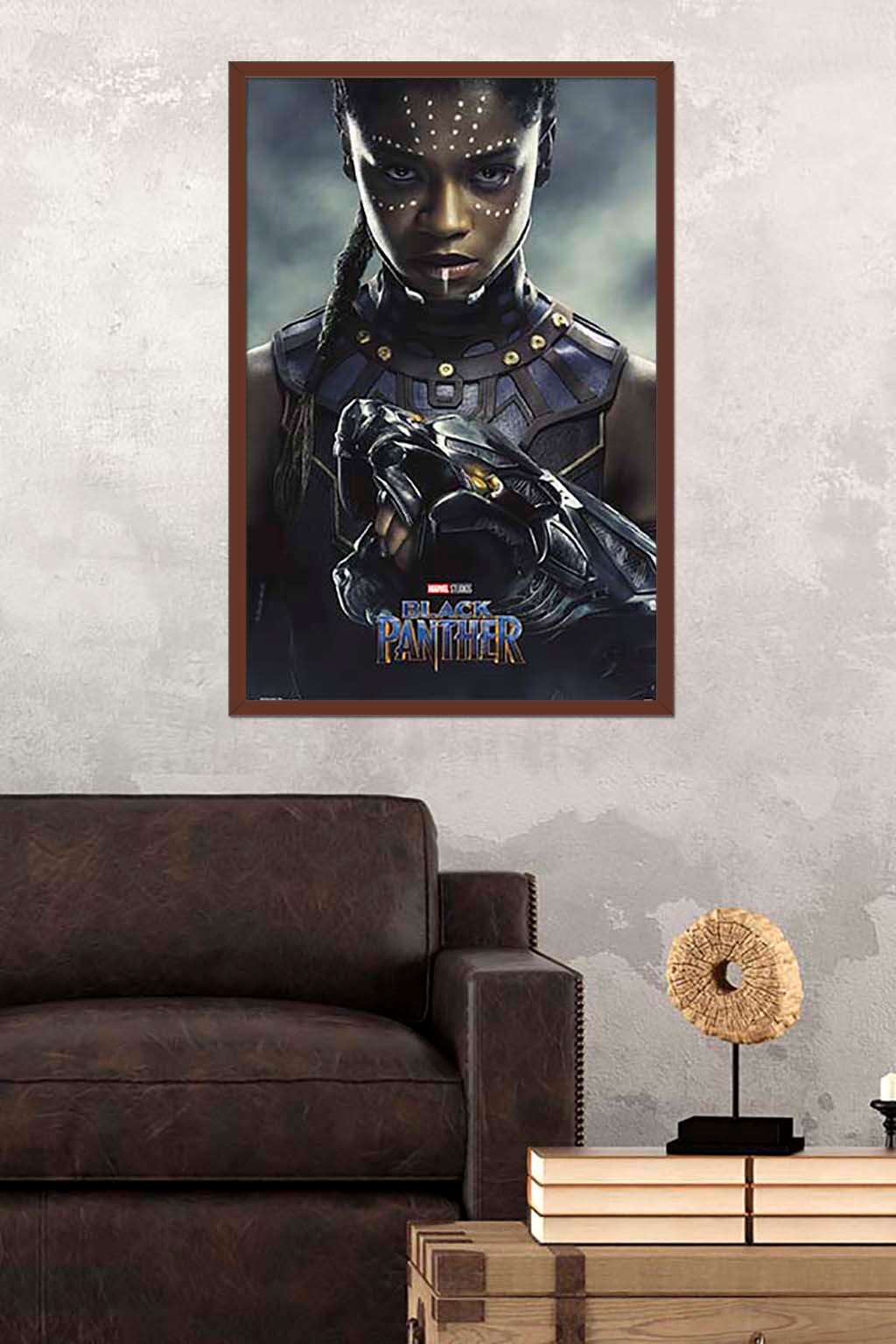 Marvel Cinematic Universe - Black Panther - Shuri One Sheet Wall Poster, 22.375" x 34", Framed