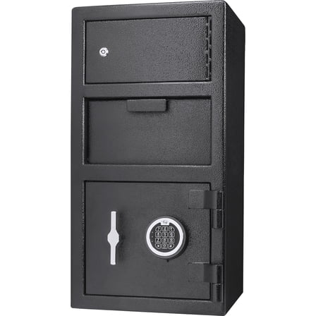E-Western Large Safe with Digital Keypad Black Steel Secure Storage 72 Cubic Ft