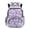 Cat Print, variant on Lightweight School Bag for Back to School Travel, 600D Polyester Waterproof Kids Backpacks, Cute Teddy Bear Floral