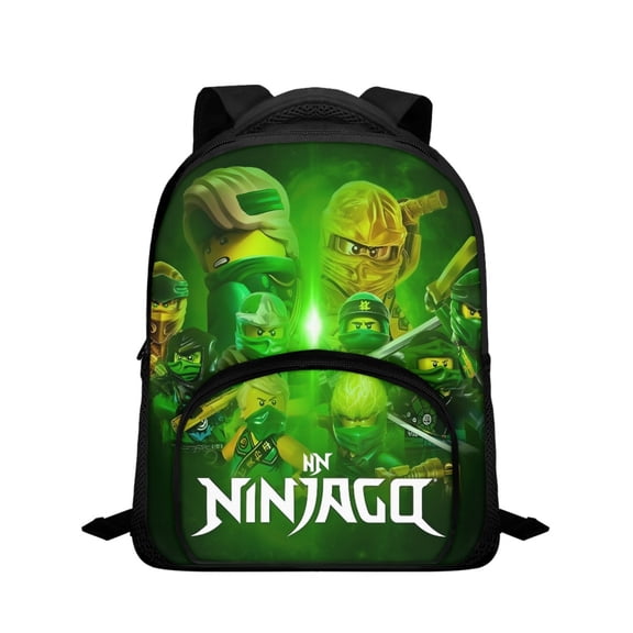 Ninjago Backpack Bag Shoulders Casual Travel Hiking Camping Lightweight Daypack