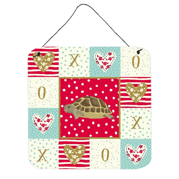 Turtle Wall or Door Hanging Prints Red