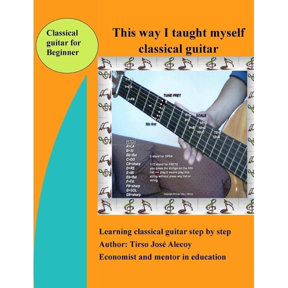 This way I taught myself classical guitar, (Paperback)