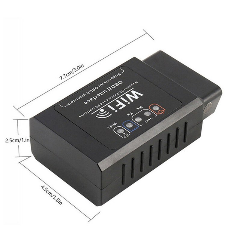 Xsentuals ELM327 WIFI WIRELESS OBD-II SCANNER V 1.5 OBD Interface