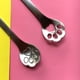 thumbnail image 3 of Juego de 8 cucharas de pata de gato, acero inoxidable 18/10, azúcar, café, pastel, postre, cuchara para helado, cuchara para agitar, 5,5", 3 of 5