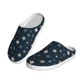 thumbnail image 2 of Lsque Christmas Snowflakes1 Pattern Womens Comfort Cotton on Scuff With Memory Foam and Anti-skid Sole Slipper-37/38, 2 of 7