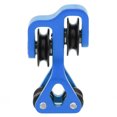 thumbnail image 2 of Cable deslizante para tiro con arco, divisor de cuerda de arco compuesto, rodamiento de acero inoxidable, color azul, 2 of 10