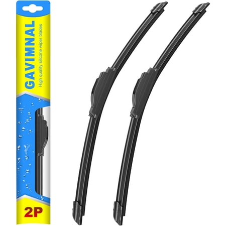 28"+17" Silicone Wiper Blades Replacement For Nissan Altima 2007-2015,Maxima 2009-2014,All-Season Front Windshield Wiper Blades(Set of 2)