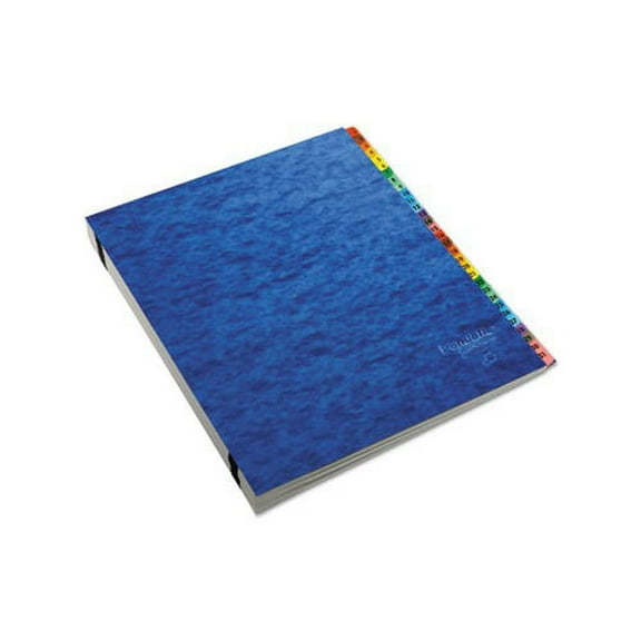 Expanding Desk File 31 Dividers, Dates, Letter-Size, Blue Cover