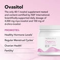 thumbnail image 4 of Suplemento Theralogix Ovasitol Inositol en polvo 400 g, 4 of 9