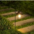 thumbnail image 3 of Solar Lantern Lamp Outdoor Hanging Tent Lamp Waterproof Vintage Metal Solar Lights with Tungsten Bulb for Patio Garden Decor New, 3 of 9