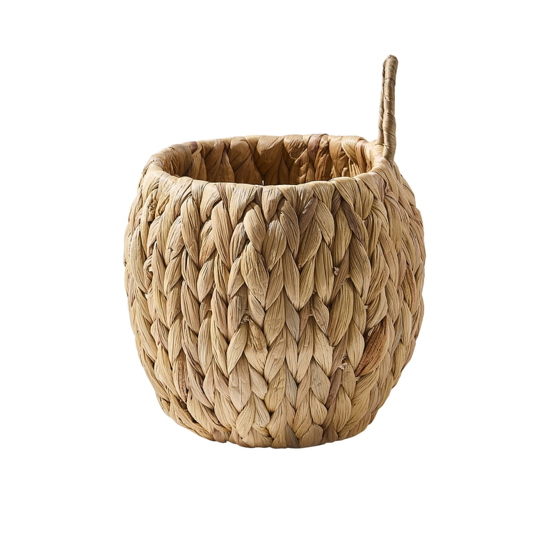 Home Decor Collection 8" Faux Rattan Wall Basket photo 2