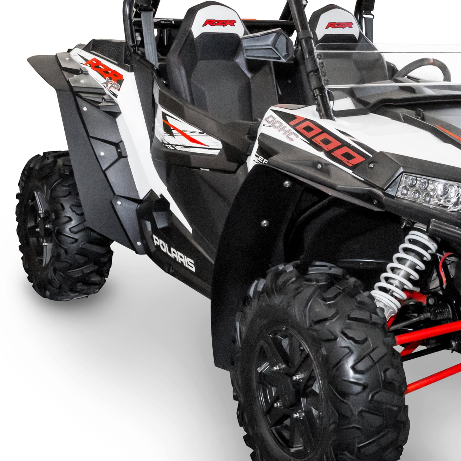 Kimpex Mud Guard Flares Fender Black Polaris RZR 1000 XP 1000 XP 4 2014