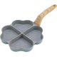 thumbnail image 1 of Egg Frying Pan Four Leaf Clover Nonstick Ceramic Egg Pan Mini Egg Poacher Non Stick Aluminum Skillet, 1 of 4