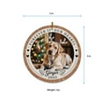 thumbnail image 5 of Forin Our Hearts Ceramic Christmas Ornament 2025, Photo Frame Dog Christmas Ceramic Ornament, Custom Name Text & Picture Pet Memorial Christmas Ornaments, 5 of 5