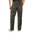 thumbnail image 2 of Men's Carpenter Work Jeans Hammer Loop Relaxed Fit Casual Cotton Denim Pants (Olive, 36x32), 2 of 3