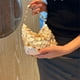 thumbnail image 2 of Guardurnaity Bolso de mujer blanco con cuentas brillantes y decoración tejida de conchas naturales. Ideal para fiestas, bodas y eventos. Bolsas de mensajero y de hombro, 2 of 5