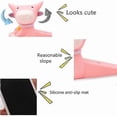 thumbnail image 2 of Creative Home Cartoon Silicone Door Stop (Pink), 2 of 2