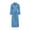 Cerulean(Rhw2824), variant on Bathrobe Kimono Women's Cotton Robe Long Belted Dressing Gown Lounge Night Spa RHW2824-L-XL