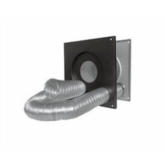 3" PelletVent Pro Wall Thimble Air Intake Kit | Durable Stove Pipe Venting System with Insulated Ring and Flex Hose for Wood Pellet Stoves and Biofuel Use | Rated Up to 570°F | USA & Canada Compatible