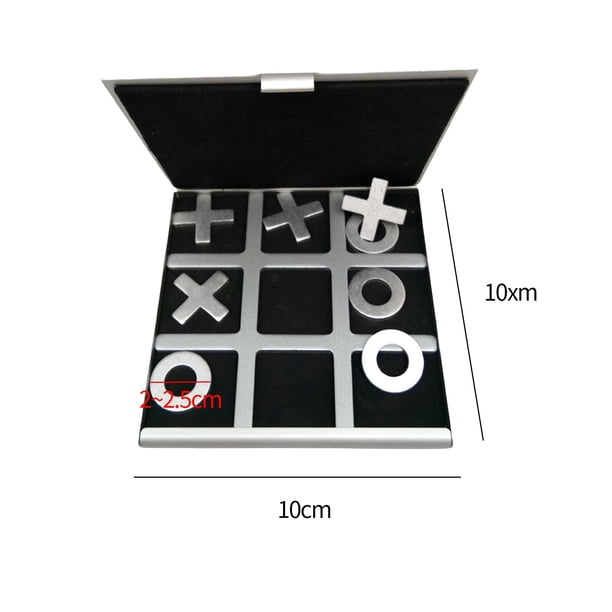 Juego De Mesa Tic-Tac-Toe Apilable – Modos Principiante Y Avanzado Para Niños De 3 A 8 Años
