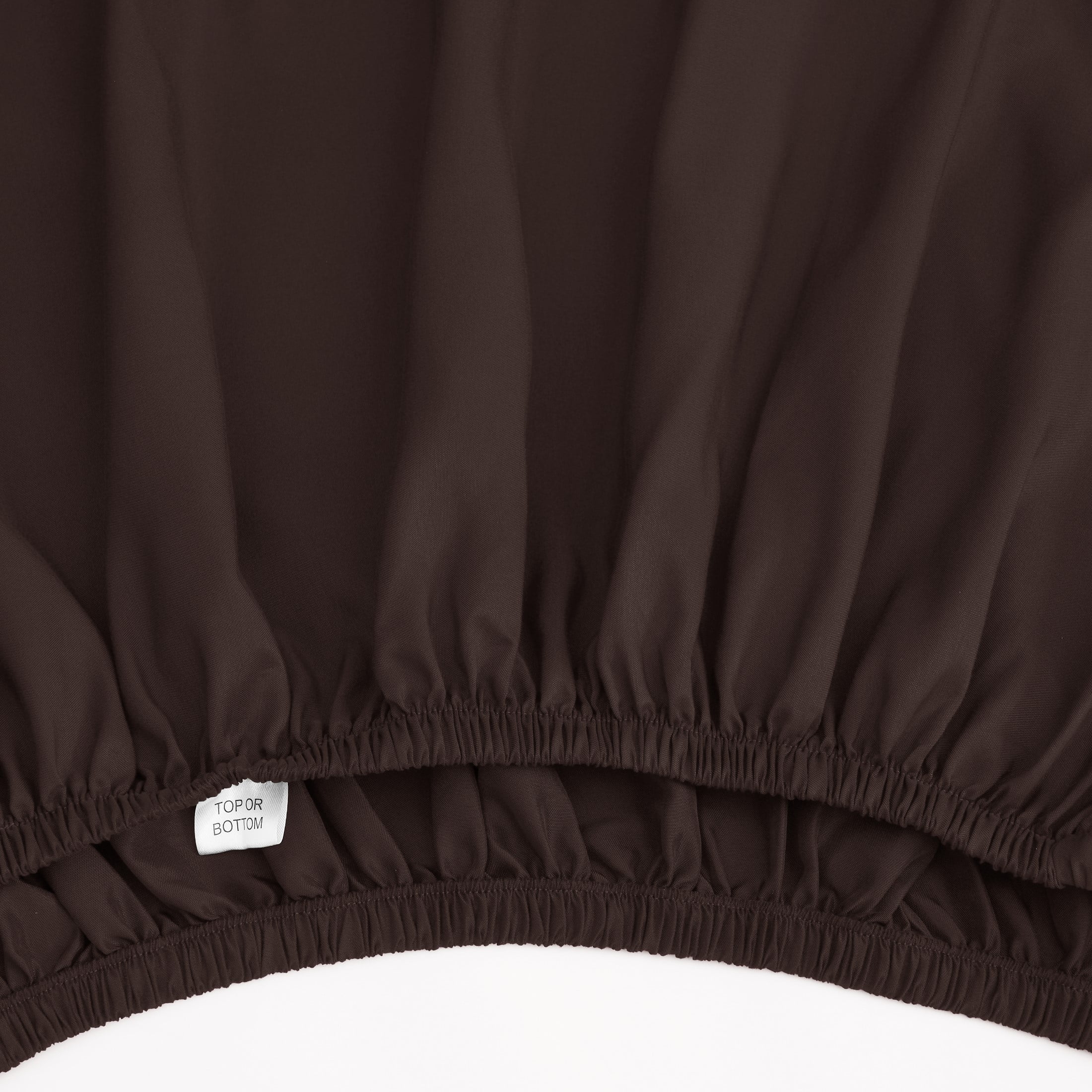 Mainstays Super Soft Brushed Microfiber Bed Sheet Set, Caffeine Brown, Full, 4 Piece