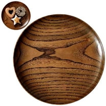 unbranded Large Serving Tray Fruit Tray Wooden Dessert Plate Food Display Tray 15X15X2CM