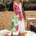 thumbnail image 2 of Hibiscus Sleeveless Dress women's clothing summer novelties dresses for woman Evening dresses Dress, 2 of 6