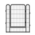 thumbnail image 4 of Pet Pens & Hutches 6 Panels Heavy Duty Metal Playpen with door,31.7"H Dog Fence Pet Exercise Pen for Outdoor, Indoor,Dog Pens, 4 of 10