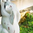 thumbnail image 5 of Centro de mesa de conejito yuxing Figura decorativa de resina de Pascua Blanco, 5 of 5