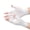 White, variant on Pack of 10 Multiple Color Cotton Fingerless Gloves for Labor and Outdoor Activities