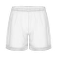 thumbnail image 3 of Intimates Men's Underwear Boxer Briefs Mesh Breathable Underpants Mens Mesh Shorts See Through With Large Split Mesh Pants, 3 of 8