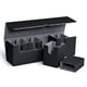 thumbnail image 1 of Caja de almacenamiento de tarjetas UAONO 5 en 1 para tarjetas MTG Yugioh 900+, color negro, 1 of 7