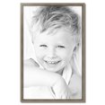 thumbnail image 2 of ArtToFrames 26" x 41" Silver Picture Frame, 26x41 inch Silver Wood Poster Frame (WOM-5023), 2 of 7