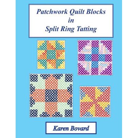 Patchwork Quilt Blocks in Split Ring Tatting