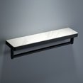 thumbnail image 3 of 4 Pieces Bathroom Hardware Accessories Set, Stainless Steel and Slate Bathroom Wall Shelves, 3 of 5