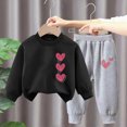 thumbnail image 2 of TOWED22 Baby Boy Outfits Baby Sweatshirt Tops Elastic Long Pants Set Toddler Boys Girls Fall Clothes(Blazer,3-4 Y), 2 of 4