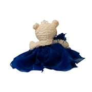 Quince Años Quinceañera Last Doll Teddy Bear in Royal Blue Dress - Centerpiece & Decoration