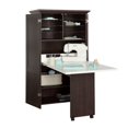 thumbnail image 4 of Pemberly Row Armoire Multi-Usage en Bois Manufacturé Finition Chêne Dakota, 4 of 19