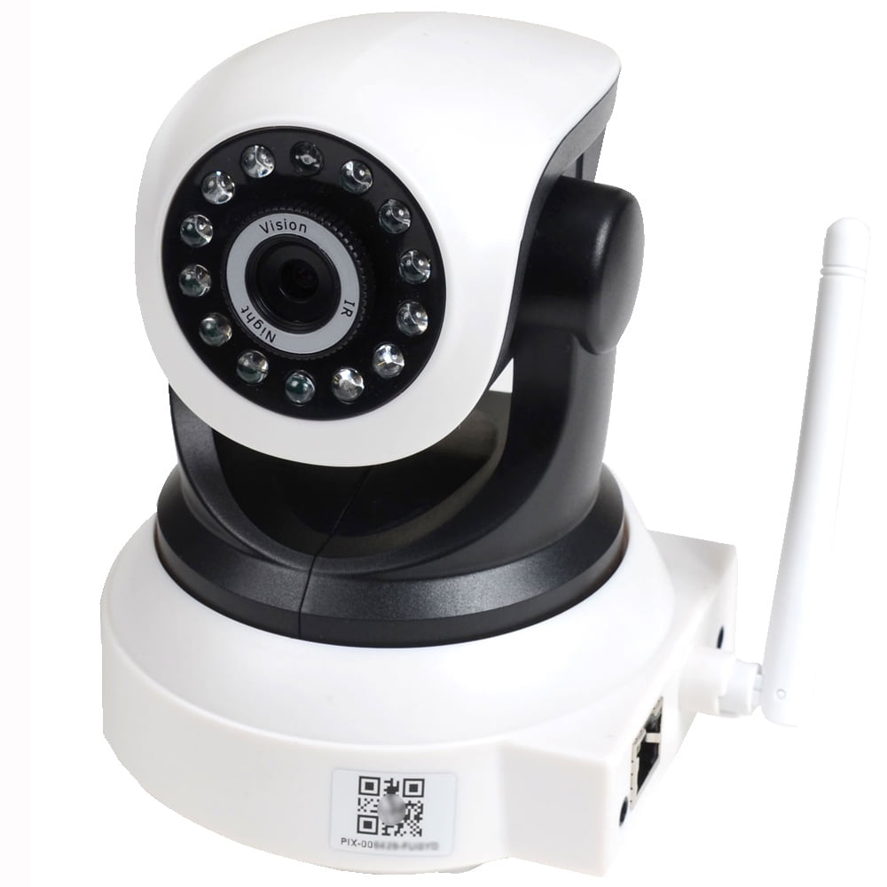 IP/Network Security Camera Baby Monitor Wireless Wi-Fi IR Day Night Vision bkw 