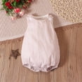 thumbnail image 2 of Gunia Toddler Outfits For Boys Newborn Infant Summer Sleeveless Striped Bodysuit Casual Soft Infant Playwear Boy Romper Clothes Set 0-18 Months, 2 of 8