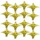 thumbnail image 4 of GOOHOCHY 20 piezas 10 pulgadas globo de papel de aluminio pequeño globo shuriken suministros para fiestas globos decorativos (dorado), 4 of 7