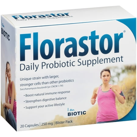 Biocodex Florastor Complément alimentaire probiotique 20ct Capsules