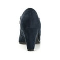 thumbnail image 4 of Journee Womens Sanzi Comfort Insole Inside Zip Block Heel Booties, Widths Available, 4 of 10
