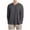 Dark Gray, variant on DeHolifer Men's T-Shirts Casual Pullover Solid Color Long Sleeve V-Neck Loose Blouse Tops Black 3XL
