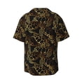 thumbnail image 2 of Fotbe Sea Turtle With Ocean print Short Sleeve Button Down Shirts for Men Casual Summer Beach Wrinkle Free Shirt-4X-Large, 2 of 7
