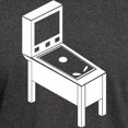 thumbnail image 3 of CafePress - Pinball Dark T Shirt - Men's Classic Graphic Cotton T-Shirt, 3 of 4