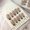 Extra small XS, variant on [Purely handmade real shot] Fake nail phototherapy manicure black French flash temperament love pile diamond wearing nail piece