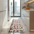 thumbnail image 4 of Multicolor Christmas Camping Pattern Kitchen Rug Mat,Kitchen Runner Rugs Non Skid Washable,Decorative Kitchen Floor Mats for Kitchen,Sink,Laundry,17"x47.2", 4 of 7