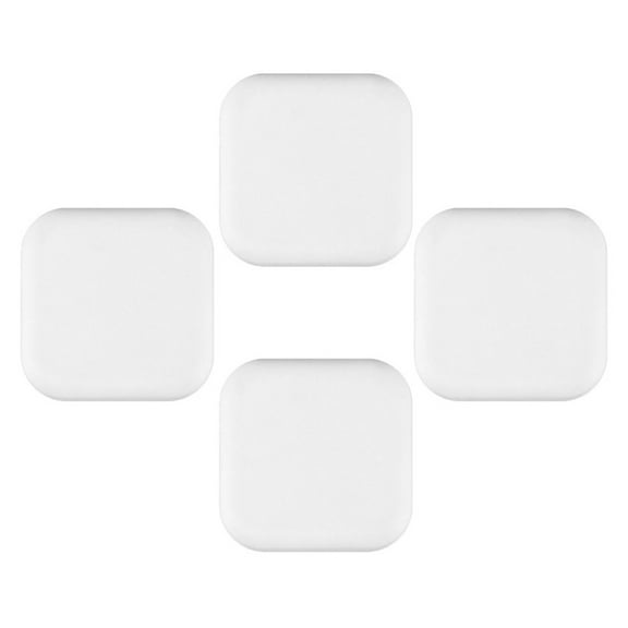 Phenofice 4Pcs Silicone Square Door Stopper Wall Protector for Home Use Door Soundproofing 1.8x1.8x0.5in